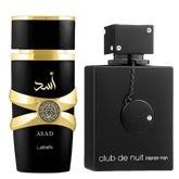 Asad Lattafa + Club de Nuit Armaf -  Perfumes Masculinos